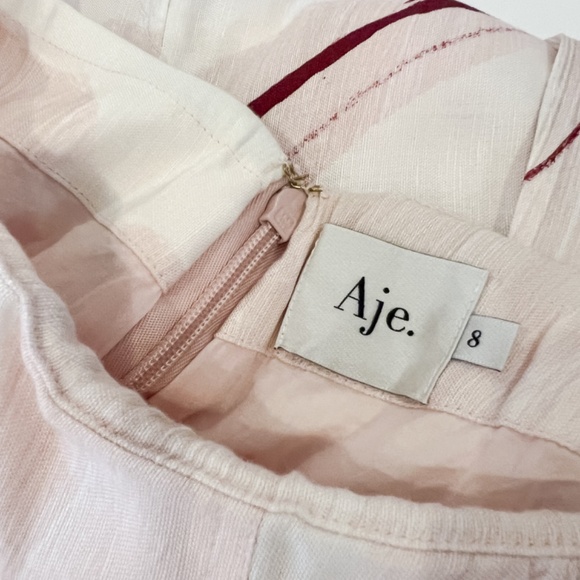 Aje Jeanne Dipped Midi Skirt - Size US4, Color Whimsical Dove - Picture 5 of 7